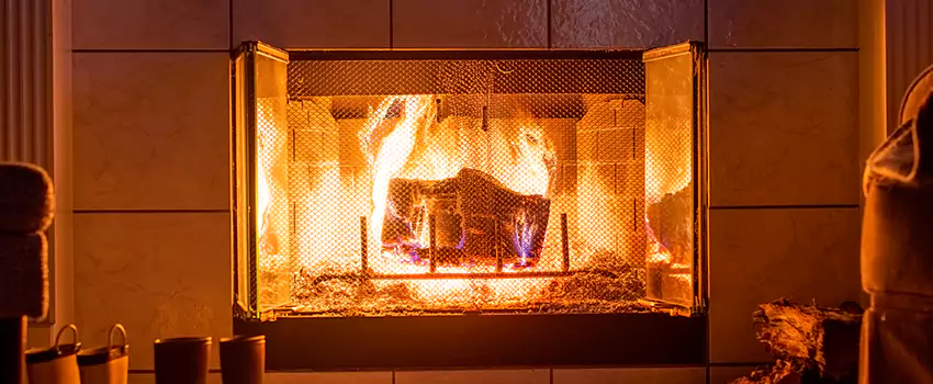 Mendota Hearth Landscape Fireplace Installation in Frederickson, Washington