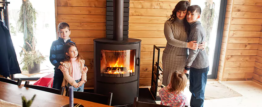 Morso Cast Iron Fireplace Insert Installation in Frederickson, Washington