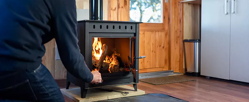 Open Hearth Wood Fireplace Installation in Frederickson, WA