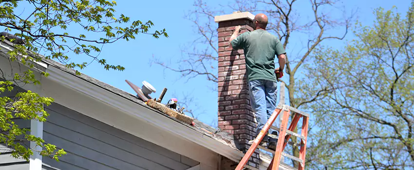 Vinyl and PVC Chimney Flashing Installation in Frederickson, WA