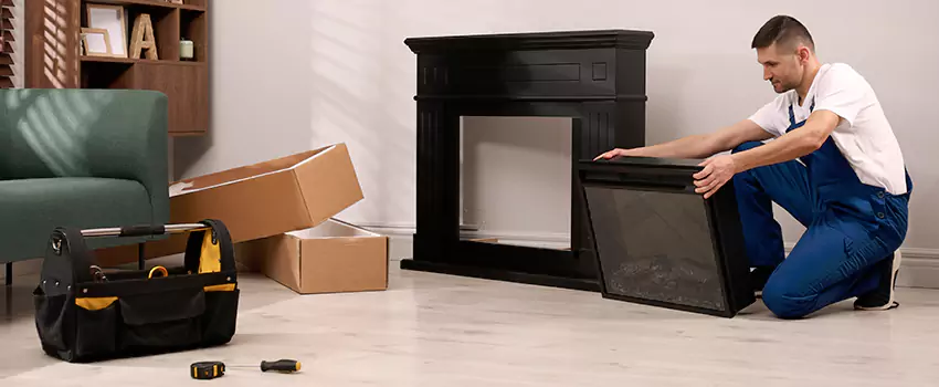 Old Rusted Metal Fireplace Repair And Replacement in Frederickson, WA