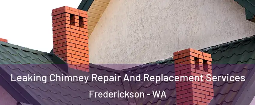 Leaking Chimney Repair And Replacement Services Frederickson - WA